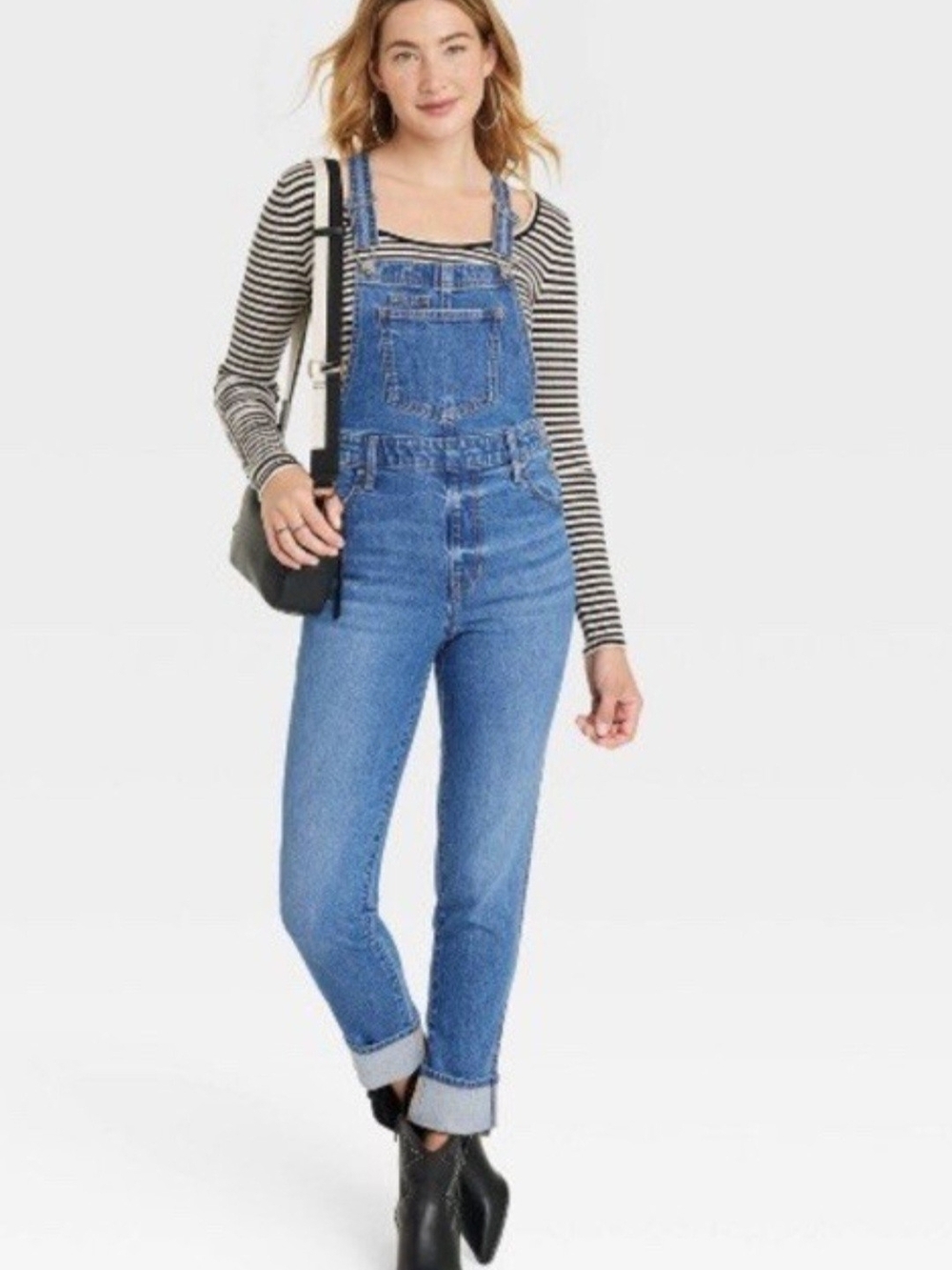 Universal Thread Blue Denim Women's Overalls,sz.00